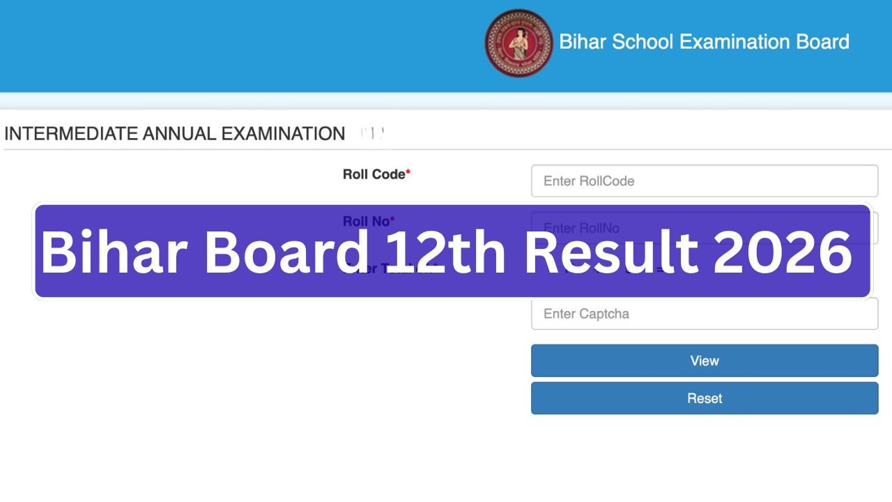 Bihar Board 12th Result 2026