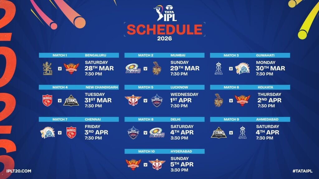 IPL 2026 Tickets Booking
